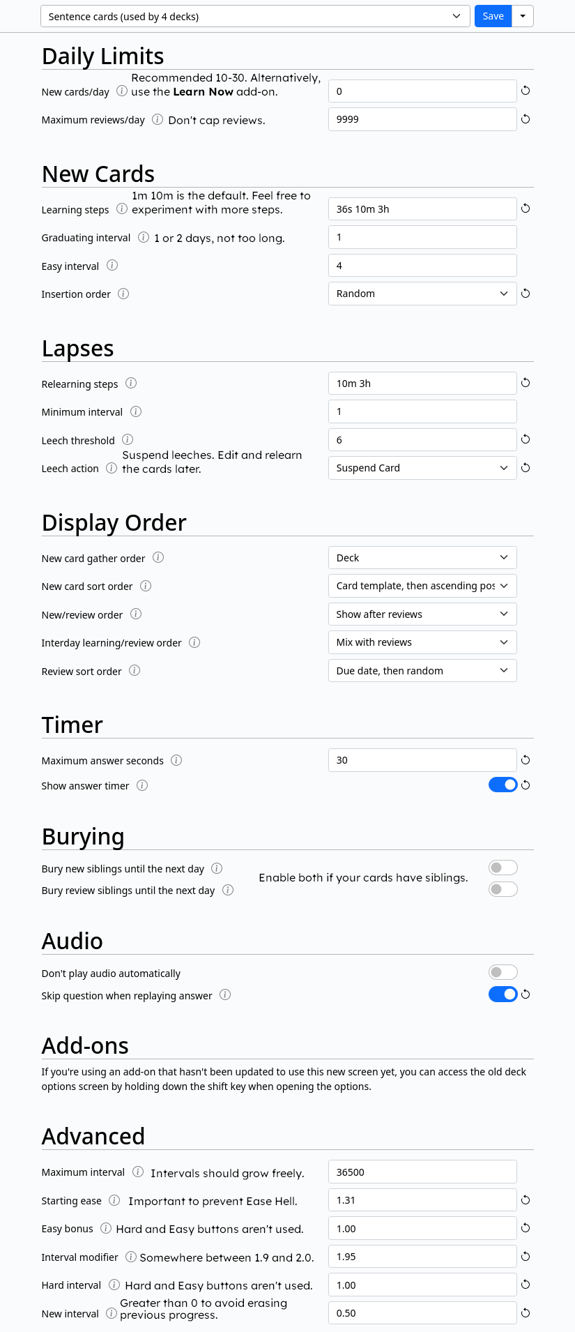 options groups